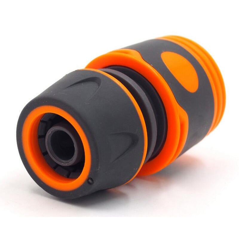 Durable Water Sprinkle 1/2" Water Hose Connector Pipe Adaptor Tap Hose Pipe Fitting Set Quick connector with Rubber Material