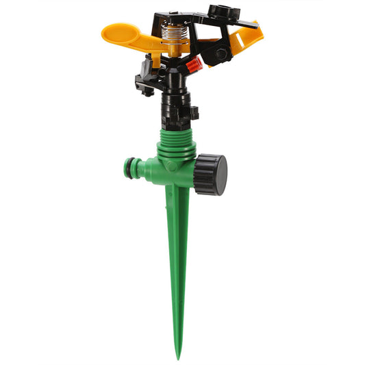 Garden Sprinkler Spike Lawn Grass 360 Degree Adjustable Rotating Water Sprayer For Garden Irrigation System
