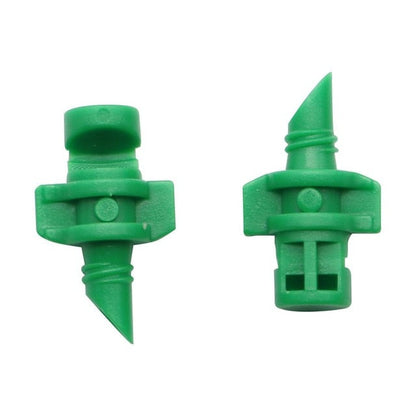 50 Pcs Garden Irrigation Simple Refraction nozzle Watering Flower Mist Nozzle Threaded connection 90/180/360 Degrees Sprayer
