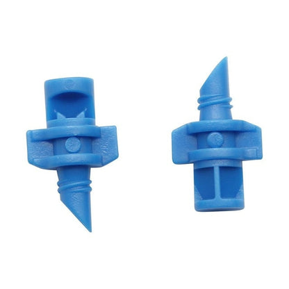 50 Pcs Garden Irrigation Simple Refraction nozzle Watering Flower Mist Nozzle Threaded connection 90/180/360 Degrees Sprayer