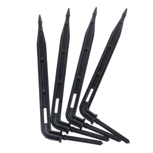 50Pcs/lot Bend Arrow Dripper Micro Drip Irrigation Kit Drops Emitters Garden Watering Saving Micro Dripper