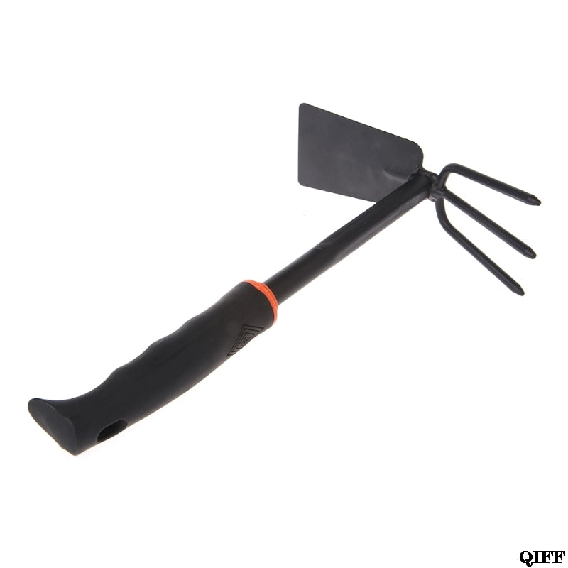 Dropshipping Portable Digging Tool Mini Two Head Hoe For Home Garden Transplanting Tool APR28